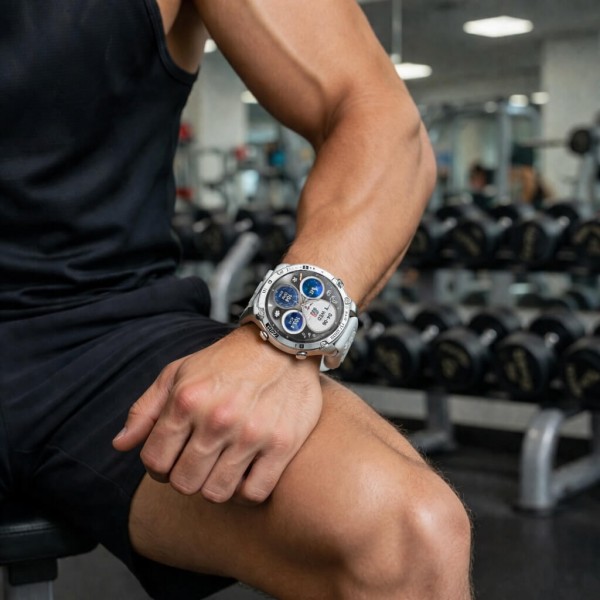 Smartwatch Microwear CF53 – White Silicone Smartwatch Microwear CF53 – White Silicone